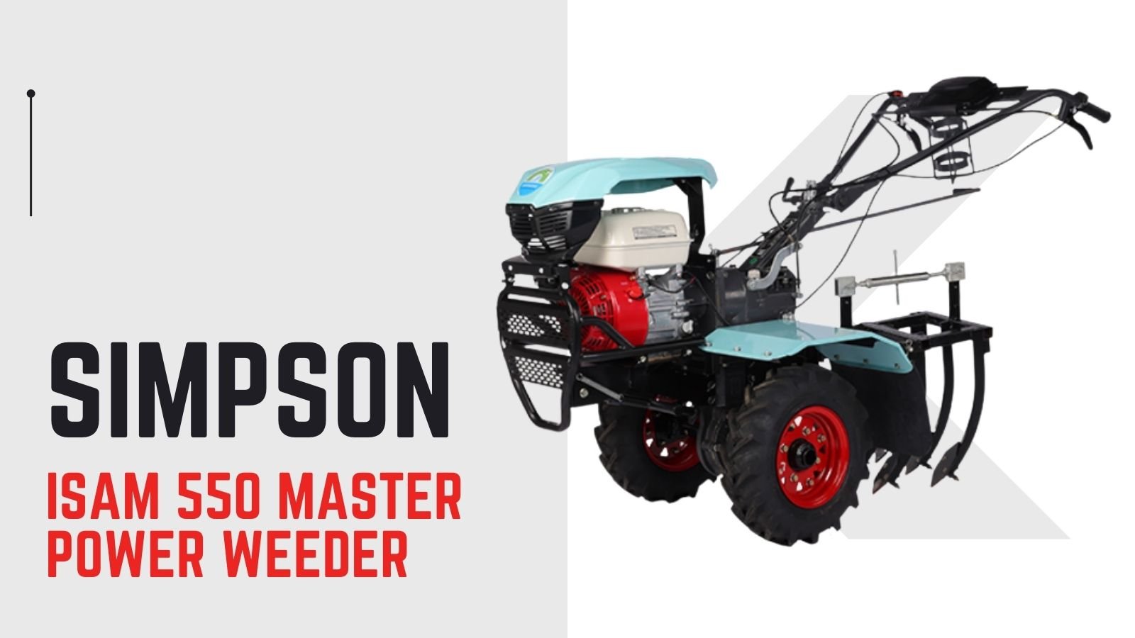 ISAM 550 Master power weeder